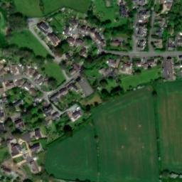 Satellite imagery of Manorbier Castle, GB