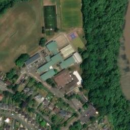 Satellite imagery of Chepstow Castle, GB