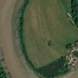Satellite imagery of Chepstow Castle, GB