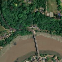 Satellite imagery of Chepstow Castle, GB