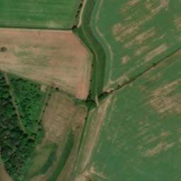 Satellite imagery of Newington Bagpath Motte, GB