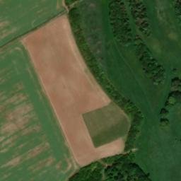 Satellite imagery of Newington Bagpath Motte, GB