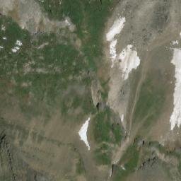 Satellite imagery of Bow Peak, CA