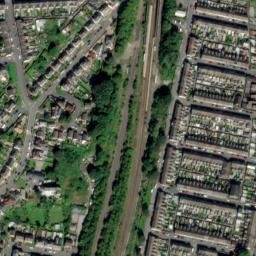 Satellite imagery of Mount Vernon Motte, GB