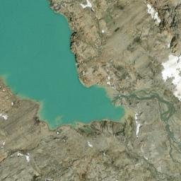 Satellite imagery of Sir Sandford Pass, CA