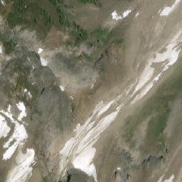 Satellite imagery of Bow Peak, CA