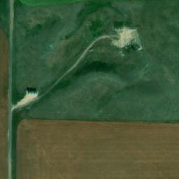 Satellite imagery of Sarcee Butte, CA
