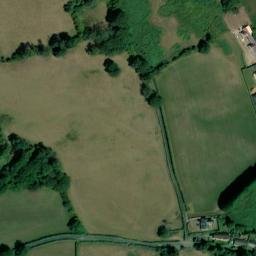 Satellite imagery of Llanfair Discoed Castle, GB