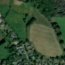 Satellite imagery of Llanfair Discoed Castle, GB