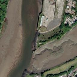 Satellite imagery of Briton Ferry Motte, GB