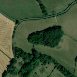 Satellite imagery of Llanfair Discoed Castle, GB