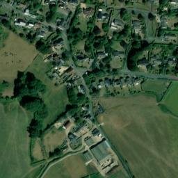 Satellite imagery of Llanfair Discoed Castle, GB