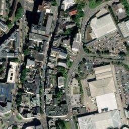 Satellite imagery of Swansea Castle, GB