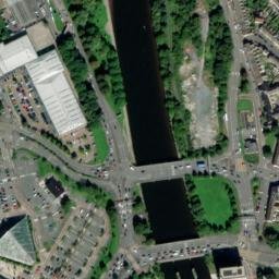 Satellite imagery of Swansea Castle, GB