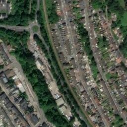 Satellite imagery of Ynyscrug Castle, GB