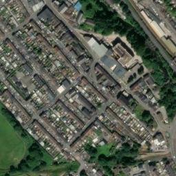 Satellite imagery of Ynyscrug Castle, GB