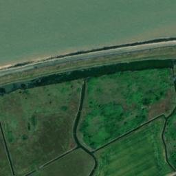 Satellite imagery of Foulness Point, GB
