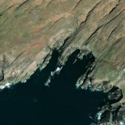 Satellite imagery of Fair Head, IE