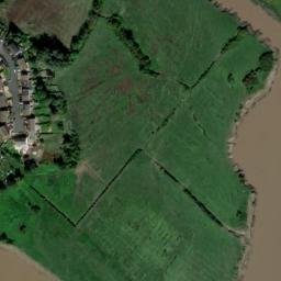 Satellite imagery of Caerleon Castle, GB