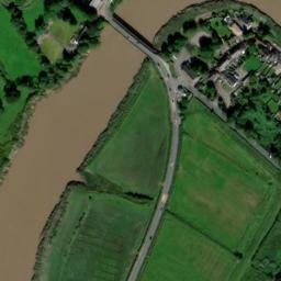 Satellite imagery of Caerleon Castle, GB
