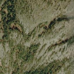 Satellite imagery of Tullin Mountain, CA