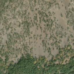 Satellite imagery of Tullin Mountain, CA