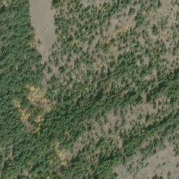 Satellite imagery of Tullin Mountain, CA