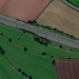 Satellite imagery of Cae Wall Wood Motte, GB