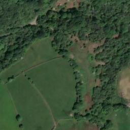 Satellite imagery of Llangynwyd Castle, GB