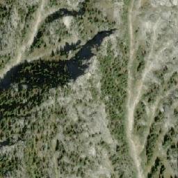 Satellite imagery of Mount Smiley, CA