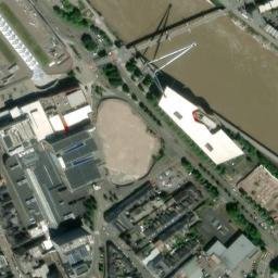 Satellite imagery of Newport Castle, GB