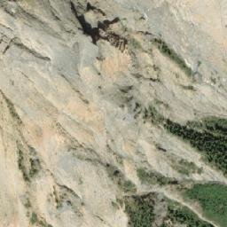 Satellite imagery of Mount Sheppard, CA