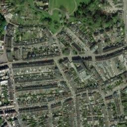 Satellite imagery of Oystermouth Castle, GB