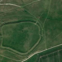 Satellite imagery of Uffington Dragon Hill, GB