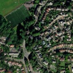 Satellite imagery of Oystermouth Castle, GB