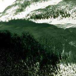 Satellite imagery of Pyrite Ridge, CA