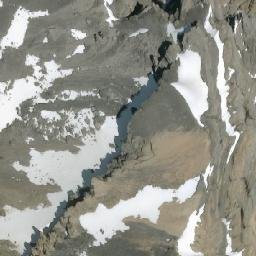 Satellite imagery of Pulpit Peak, CA