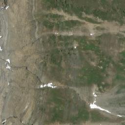 Satellite imagery of Pulpit Peak, CA