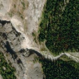 Satellite imagery of Pipestone Mountain, CA