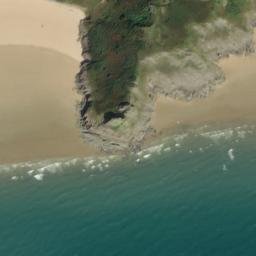 Satellite imagery of Penmaen Burrows Ringwork, GB
