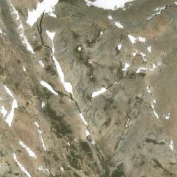 Satellite imagery of Yoho Peak, CA