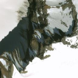 Satellite imagery of Mount Balfour, CA