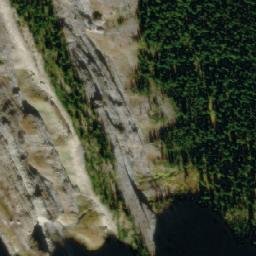 Satellite imagery of Pipestone Mountain, CA