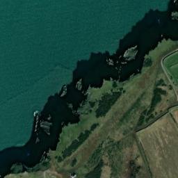 Satellite imagery of Rhossili Point, GB