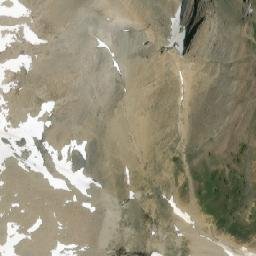Satellite imagery of Pulpit Peak, CA