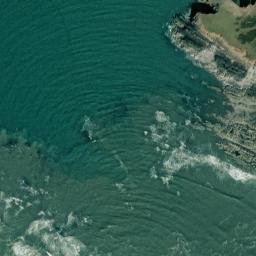 Satellite imagery of Rhossili Point, GB