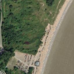 Satellite imagery of Oxwich Castle, GB