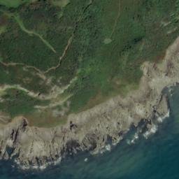 Satellite imagery of Pwlldu Head, GB