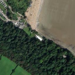 Satellite imagery of Oxwich Castle, GB