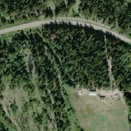 Satellite imagery of Huckleberry Butte, CA